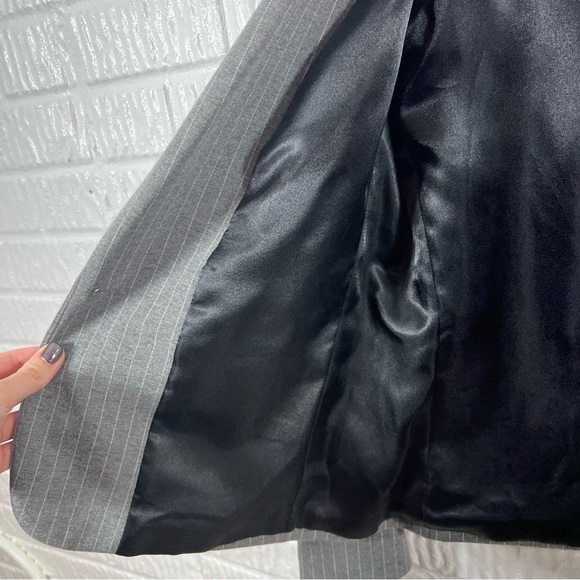 Banana Republic Factory Machine Washable Striped Blazer NWT 8 - Picture 5 of 8